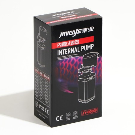 Internal filter jingye JY-6000F, 400 l/h, 4 W-5