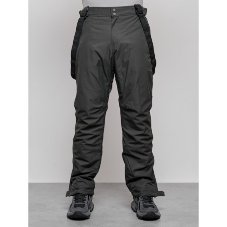Semi -combinezone ski insulated male winter, size 48, khaki color-4