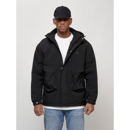 Male spring jacket, size 56, black color