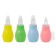 Nasal aspirator children with soft silicone nozzle, color mix
