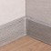 Floor skirting board 85mm 2.2m "decoration", 210 oak ash