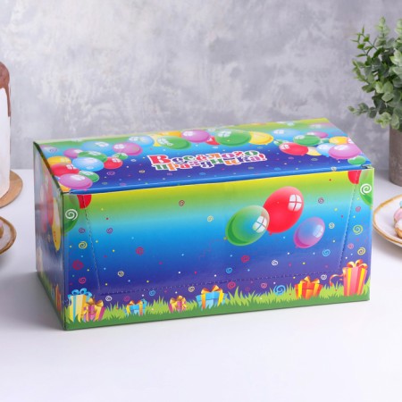 Show Box with candles for cake numbers "Football", 10, 2 cm, 50 pieces-2