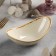 Ceramic sapphire salad, 14.5 × 8 × 6 cm, beige color