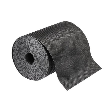 Border tape, 0.2 × 10 m, thickness 1.2 mm, plastic, black, Greengo-5
