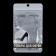 Half -silling shoes, on a glue base, silicone, 12.5 × 6.4 cm, pair, color transparent
