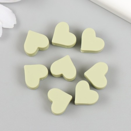 Busina silicone "heart" grass d = 1.4 cm-1