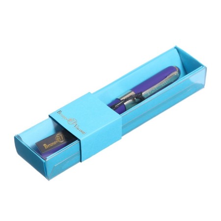 Ballic handle, 0.5 mm, Bruno visconti monaco, blue rod, blue-violet case, in case-7