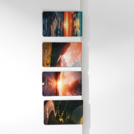 Set in the portfolio: A5 diary, magnetic bookmarks and handle "Believe in yourself"-2