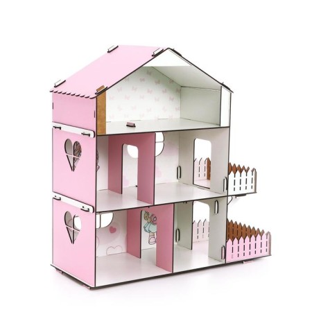 Puppet house without furniture "Doll Style"