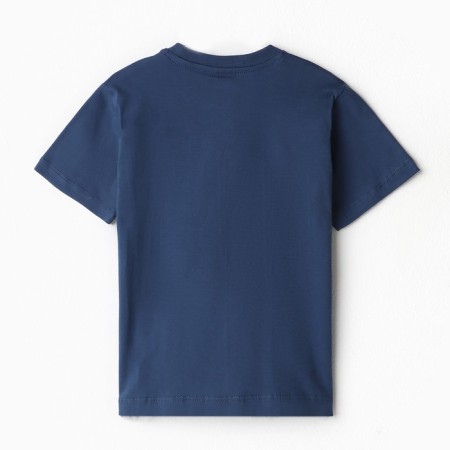 T -shirt for a boy, blue color/surfing, height 110 cm-4