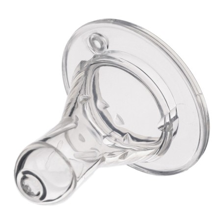 Nipple for a bottle, +6 months, fast flow, classic throat 35mm, (packing 100pcs)-3