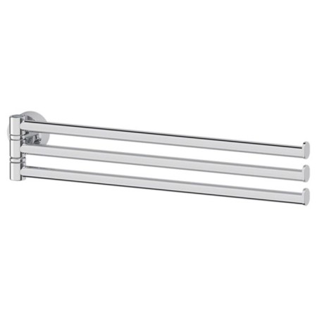Truste -roller towels of triple 37 cm, chrome, fbs
