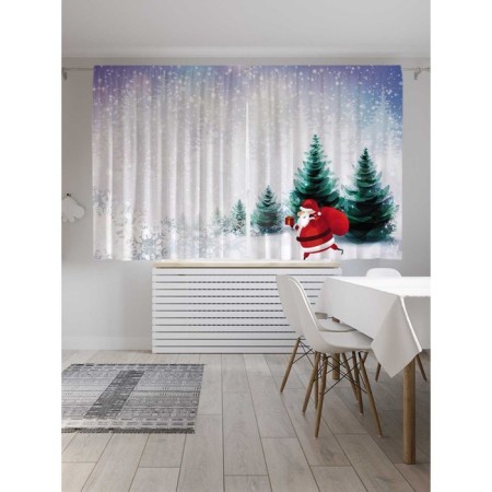 Photostes "Gifts are approaching", Saten, size 145x180 cm, 2 pcs