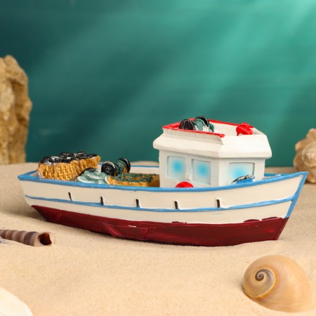 Souvenir ship "Fisherman" 20*8*7cm-4