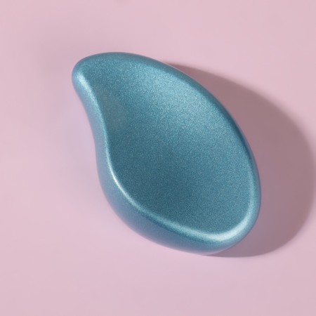 Glass Nano-rub for legs, 10.5 × 5.5 × 3.3 cm, blue color-3