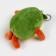 Soft toy "Avocado" on a key fabric, 10 cm