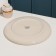 Plate "Pearl", d = 27 cm, beige, porcelain