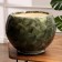 Set of pots 3 pcs. "Ball" green: 16 l, 3.7 l, 0.7 l
