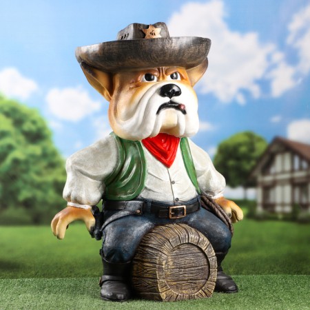 Garden figure "Sheriff" 52x40x67cm