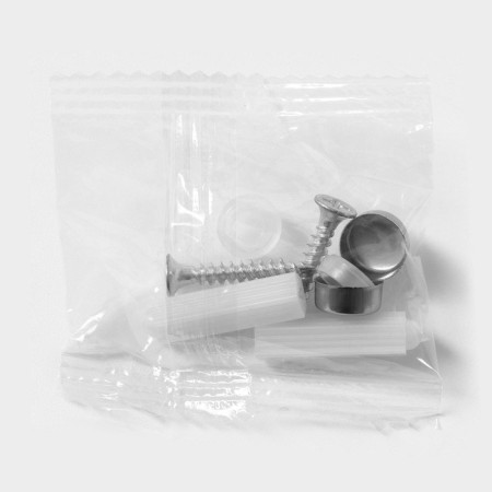 Holder for toilet paper with a shelf, 18 × 10 × 9 cm, chrome-6