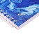 Notepad A5, 80 sheets in a cage, on the crest "marble", a solid substrate, a lunge of a shared cardboard, a block 60g/m2