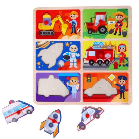 Frame - Lesshend "Professions and Transport"-4