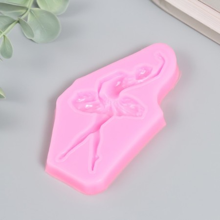 Mold Silicon "Ballerina" 0.8x8.5x8.5 cm, mix-1