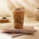 A glass with a cork sl Home “Tira”, 350 ml, 9.5 × 9.5 × 14.5 cm, beige color