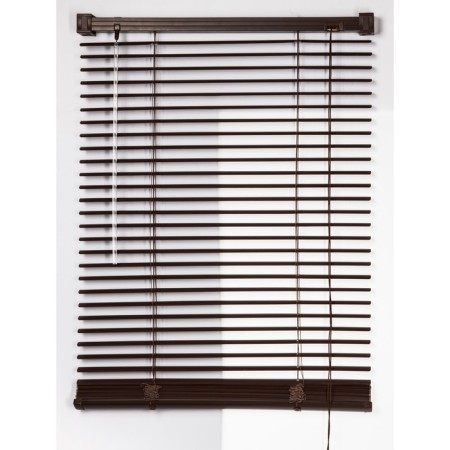 Blinds, plastic 60 × 160 cm, walnut color-1