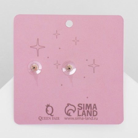 Emall earrings "frogs" magic, green color in gold-3