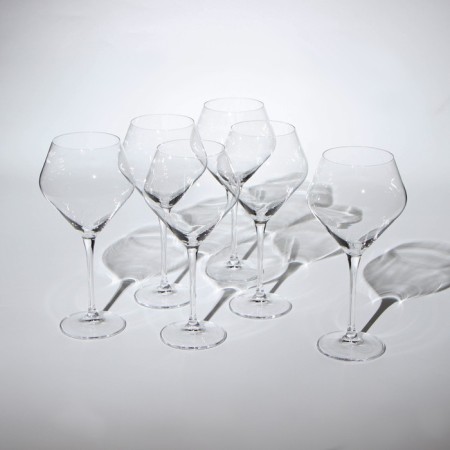 Set of glasses for the wine Loxia, glass, 610 ml, 6 pcs