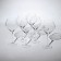 Set of glasses for the wine Loxia, glass, 610 ml, 6 pcs