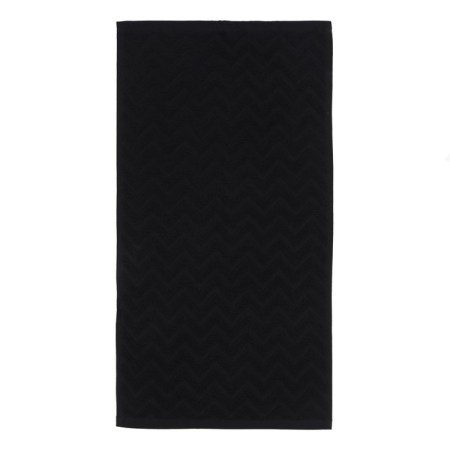 Trick Lovelife Zig-Zag towel, 30x60 cm, black color, 100% HL, 450 gr/m2-4