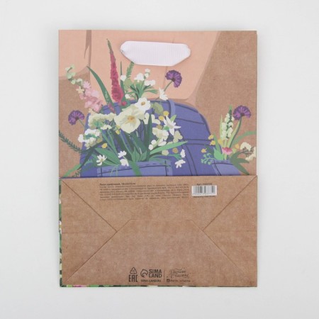 Package Gift Crafts Vertical, Packaging, “Shine”, MS 18 x 23 x 8 cm-3