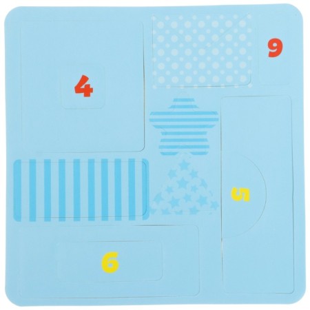 Children's developing game "Little Builder / Transport", EVA + cards, types of mix, crumb I-2