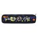 The pencil case is soft, 1 compartment, quadro, 45 x 210 mm, Hatber "Be unique!" Black/Green NPK_62157