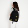 Backpack school youth Off, 33x13x37 cm, lightning department, external pocket, black color
