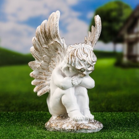 Figure "Angel on Stone" 31cm-4