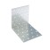 Corner Fixing equilateral tundra, 100x100x80x2 mm, 4 pcs.