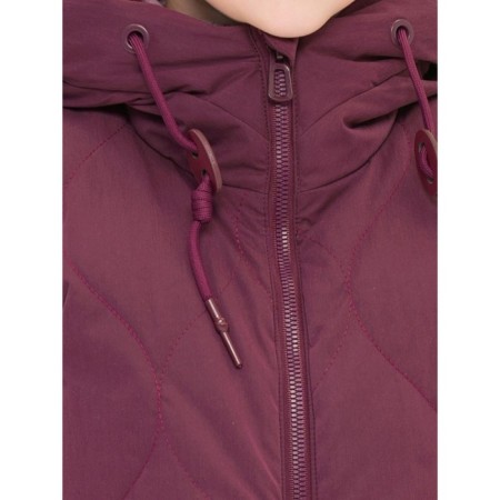 Coat for girls, height 104 cm, purple color-2