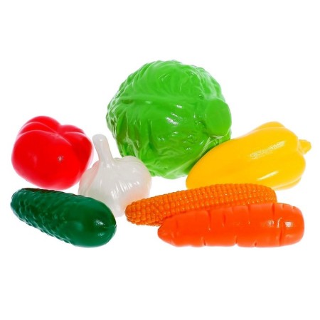 Set "Vegetables", 7 items, in a grid