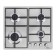 Honel Homsar HGS643S, gas, 4 burners, gray