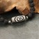 Bracelet from lava with bead Ji "Chakra" No. 4