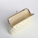 Cosmetic bag, beige color