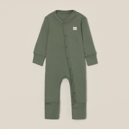 Set of overalls 2 pcs SL Home growth 62-68 cm, col. Olive/beige-5