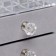 Casket for jewelry and cosmetics plastic "Transparency" 24x14.5x22.3 cm