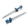 Roofing screws 4.8x70 mm, Ral5005 Blue color, 100 pcs.
