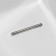 Stainless steel rod thickness 1.6, internal thread 0.9 mm, l = 19 mm