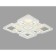 LED LED LED Ambrella Light, Ice, FA1737, 8XLED, 215 W, 16125LUM, 3000-6400K, white color, chrome
