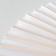 Fan bamboo, textiles h = 21 cm "monocet" in a box, white